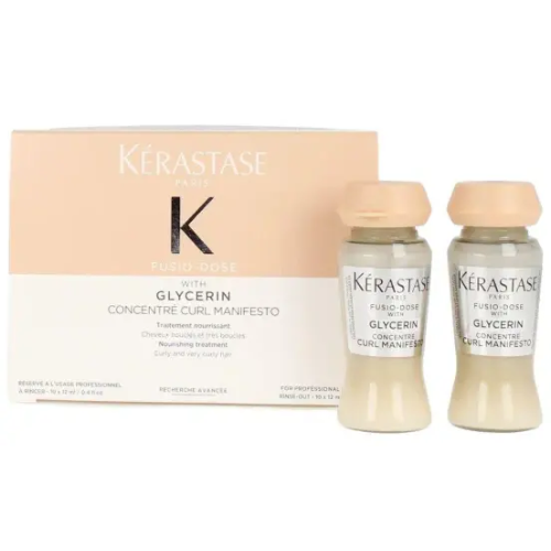 Концентрат для мгновенного восстановления поврежденных волос - Kerastase Fusio-Dose Glycerin Curl Manifesto